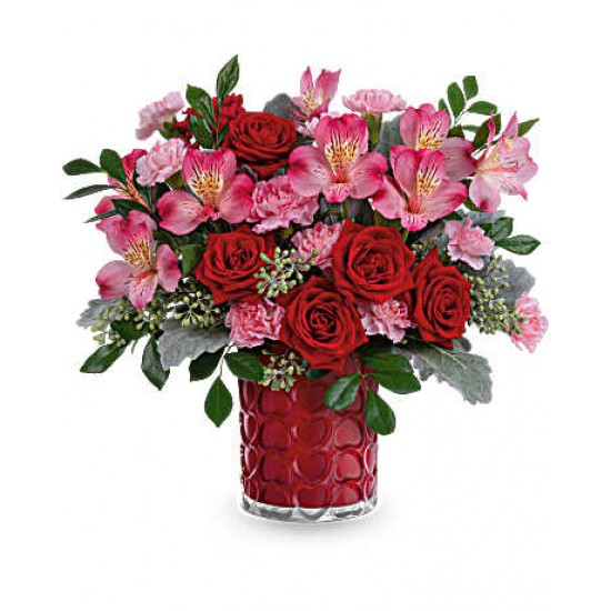 Teleflora's Enchanted Hearts Bouquet