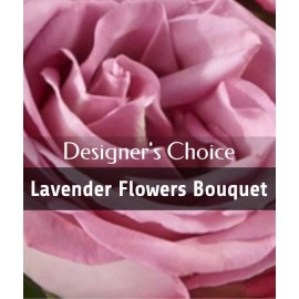 Designer's choice - Lavender flowers bouquet