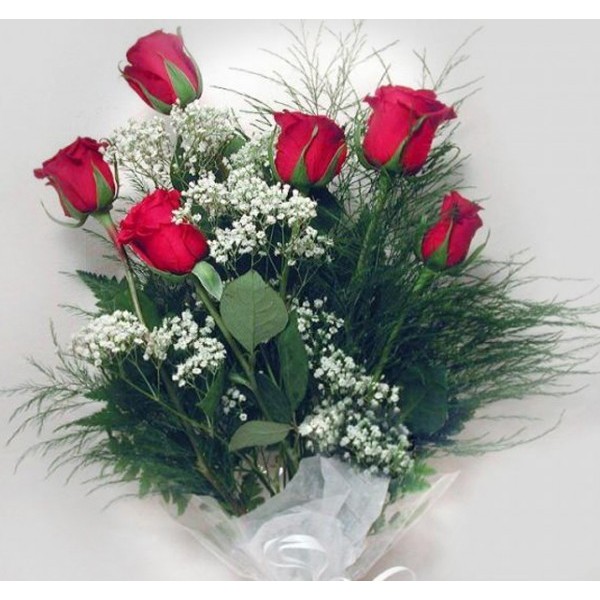 Choice Of Red Pink Yellow White Or Peach Roses