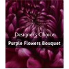 Designer's choice - Purple flowers bouquet