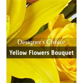 Designer's choice - Yellow flowers bouquet